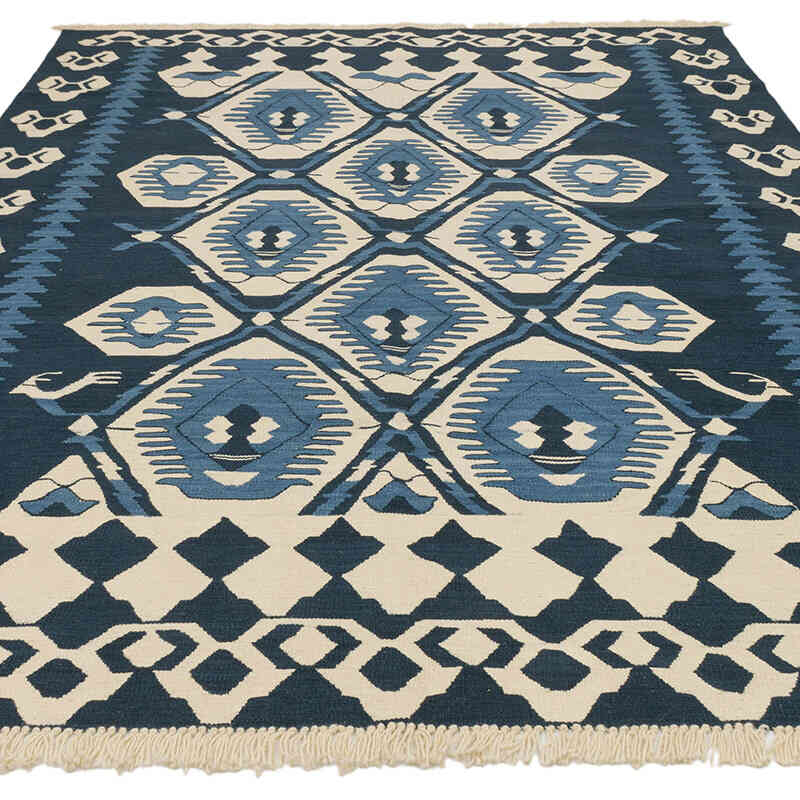 Yeni Kök Boya El Dokuma Kilim - 185 cm x 253 cm - K0075178