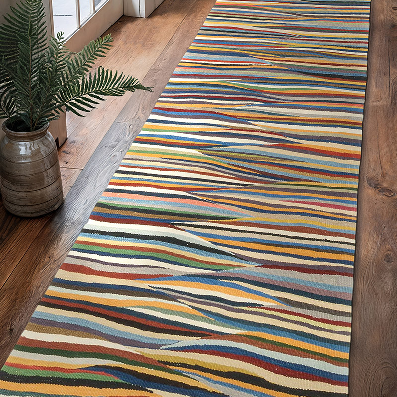 Corredor Nueva Alfombra Turca Kilim - 84 cm x 300 cm - K0075183