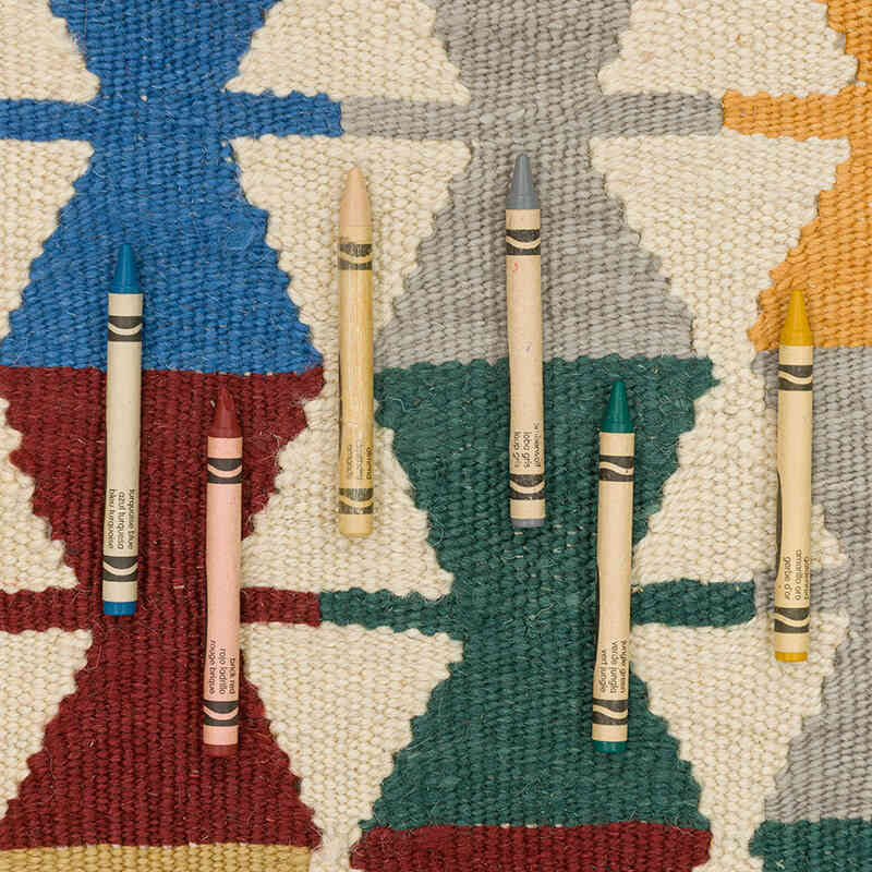 Yeni Kök Boya El Dokuma Kilim - 126 cm x 174 cm - K0075187