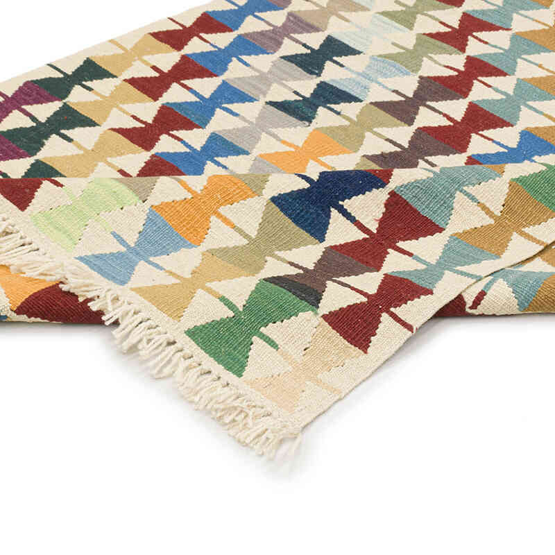Yeni Kök Boya El Dokuma Kilim - 126 cm x 174 cm - K0075187
