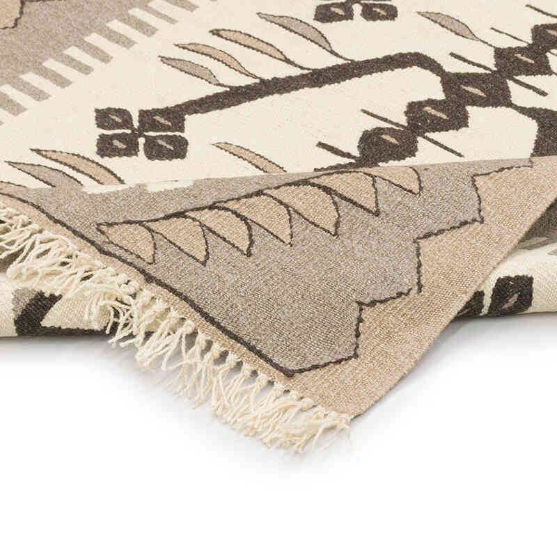 New Handwoven Turkish Kilim Rug - 3' 1" x 4'  (37" x 48") - K0075188