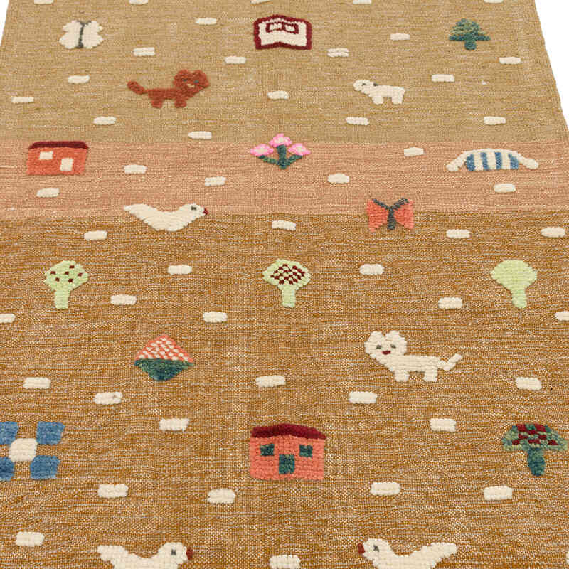 Nueva Alfombra Turca Kilim - 92 cm x 157 cm - K0075190