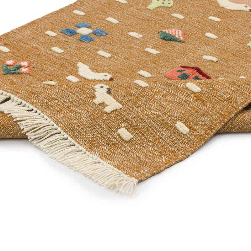 Nueva Alfombra Turca Kilim - 92 cm x 157 cm - K0075190