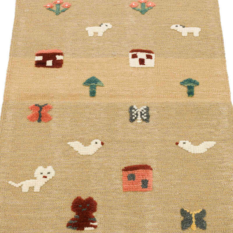 New Handwoven Turkish Kilim Rug - 2' 4" x 3' 11" (28" x 47") - K0075192