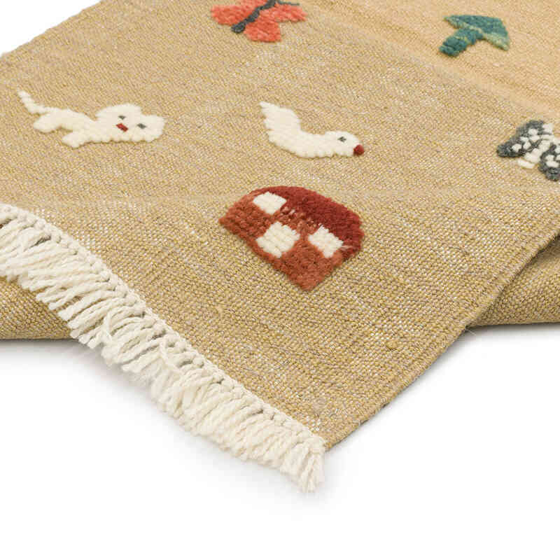New Handwoven Turkish Kilim Rug - 2' 4" x 3' 11" (28" x 47") - K0075192