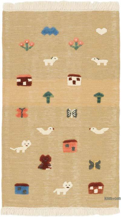 Yeni Kök Boya El Dokuma Kilim - 72 cm x 120 cm