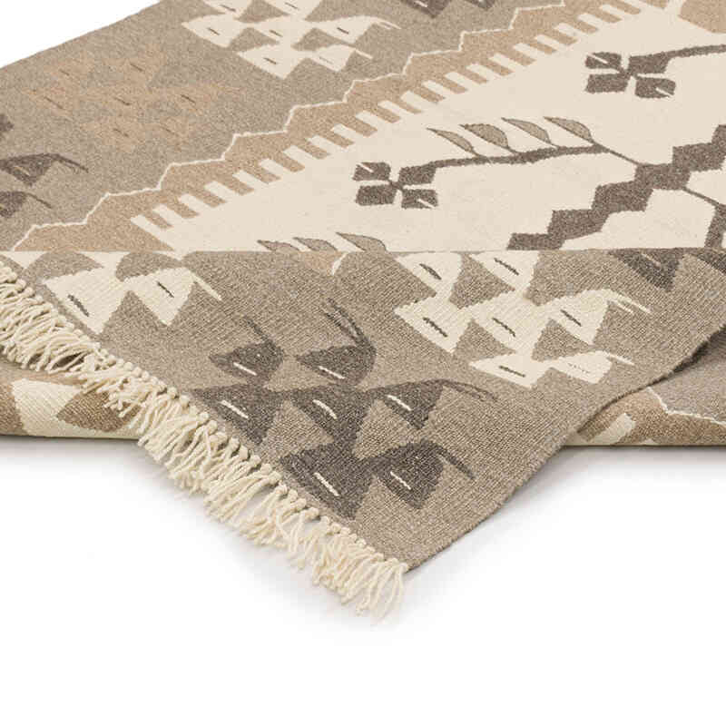 Yeni Kök Boya El Dokuma Kilim - 113 cm x 165 cm - K0075194