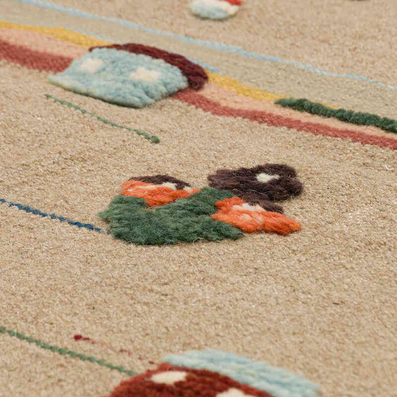Nueva Alfombra Turca Kilim - 93 cm x 172 cm - K0075197