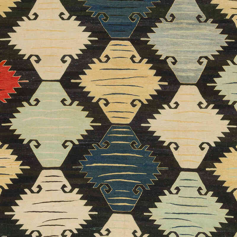 New Handwoven Turkish Kilim Rug - 10' 3" x 14'  (123" x 168") - K0075198