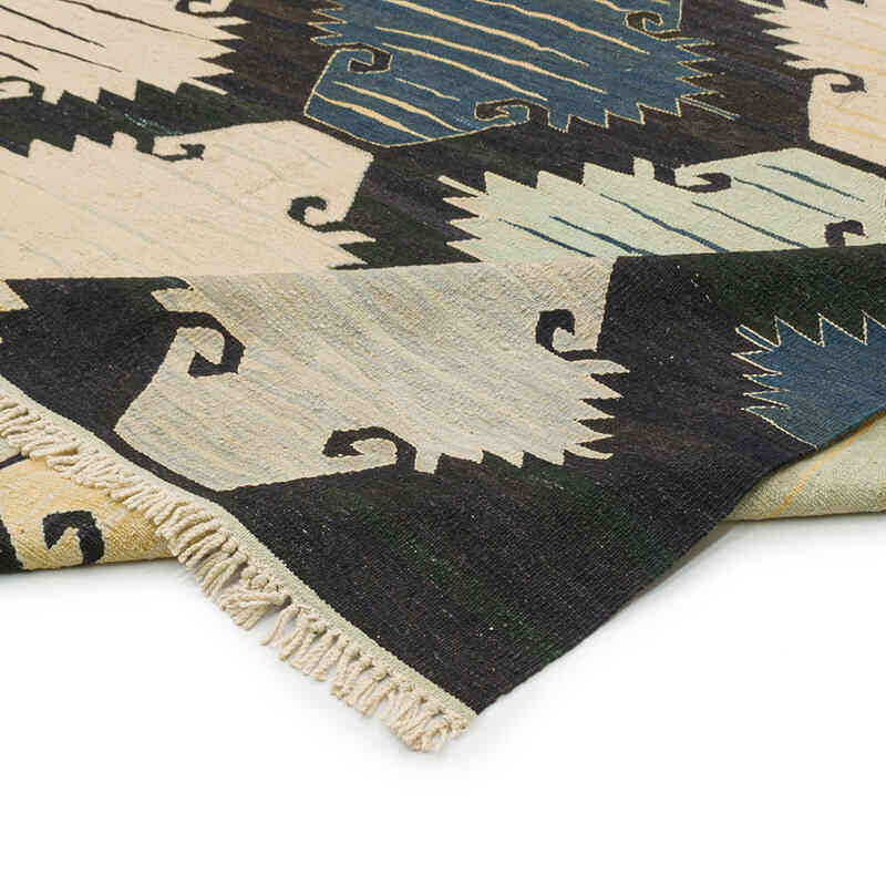 New Handwoven Turkish Kilim Rug - 10' 3" x 14'  (123" x 168") - K0075198