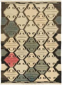Yeni Kök Boya El Dokuma Kilim - 173 cm x 237 cm