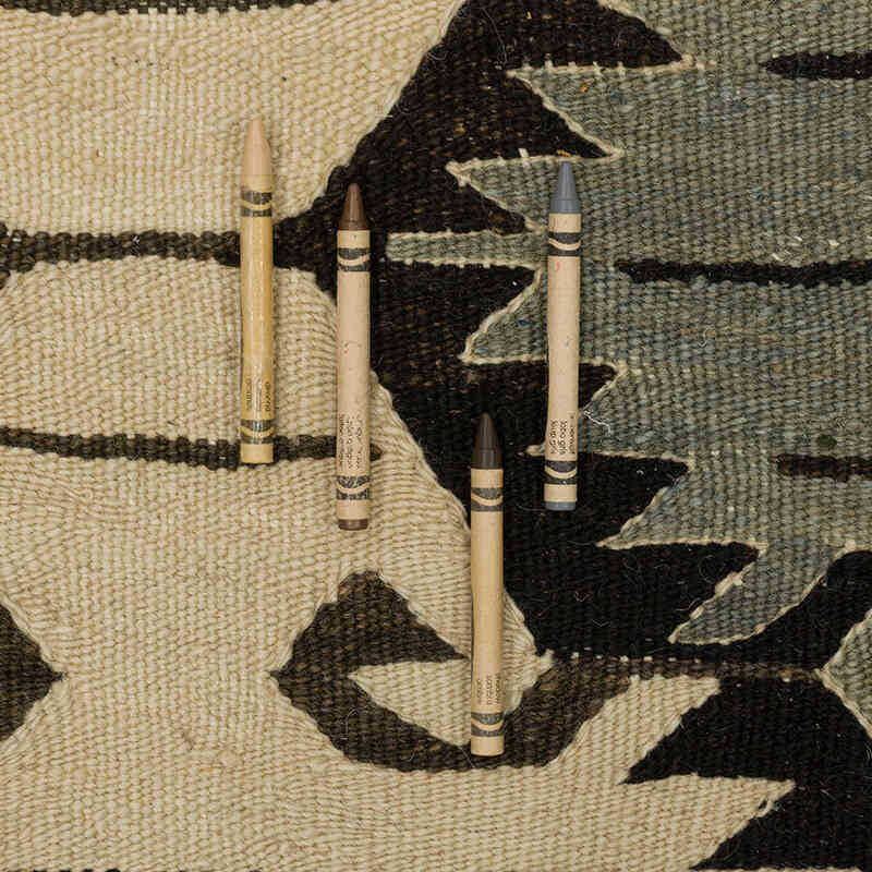 New Handwoven Turkish Kilim Rug - 5' 8" x 7' 9" (68" x 93") - K0075199