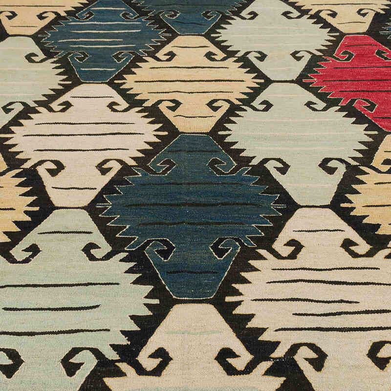 Yeni Kök Boya El Dokuma Kilim - 205 cm x 296 cm - K0075200