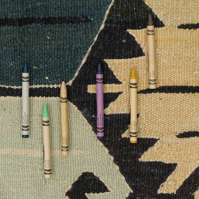 Yeni Kök Boya El Dokuma Kilim - 205 cm x 296 cm - K0075200