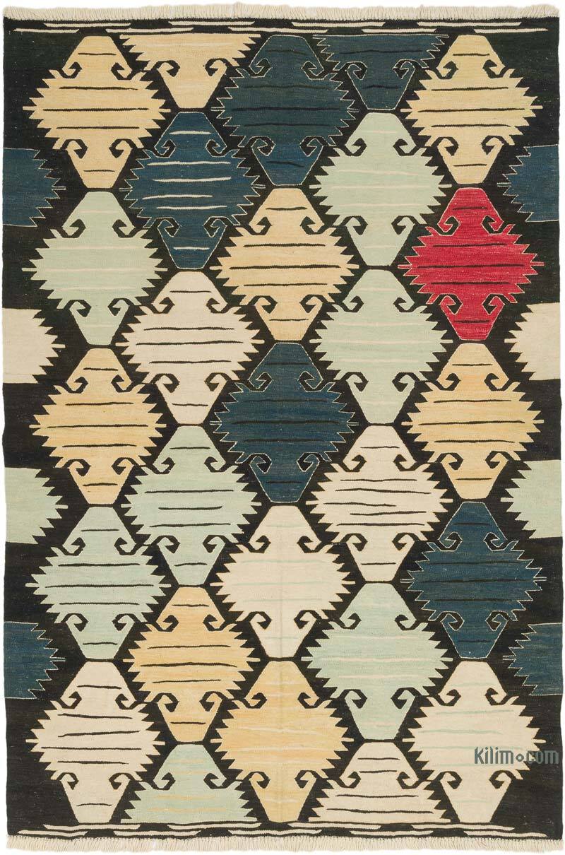 Yeni Kök Boya El Dokuma Kilim - 205 cm x 296 cm - K0075200