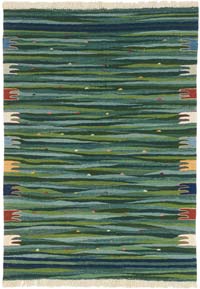 Nueva Alfombra Turca Kilim - 129 cm x 177 cm