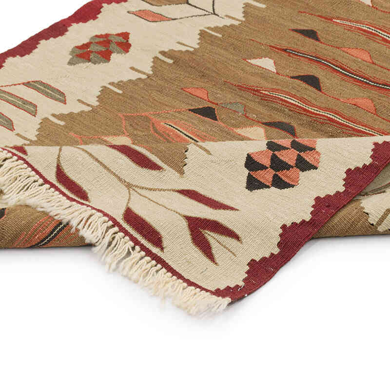 New Handwoven Turkish Kilim Rug - 2' 11" x 4'  (35" x 48") - K0075203