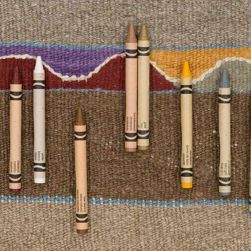 Nueva Alfombra Turca Kilim - 66 cm x 91 cm - K0075208