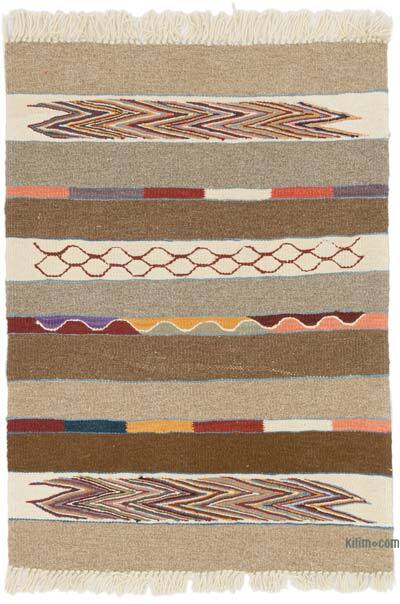 New Handwoven Turkish Kilim Rug - 2' 2" x 3'  (26" x 36")