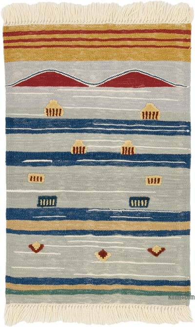 Yeni Kök Boya El Dokuma Kilim - 67 cm x 100 cm