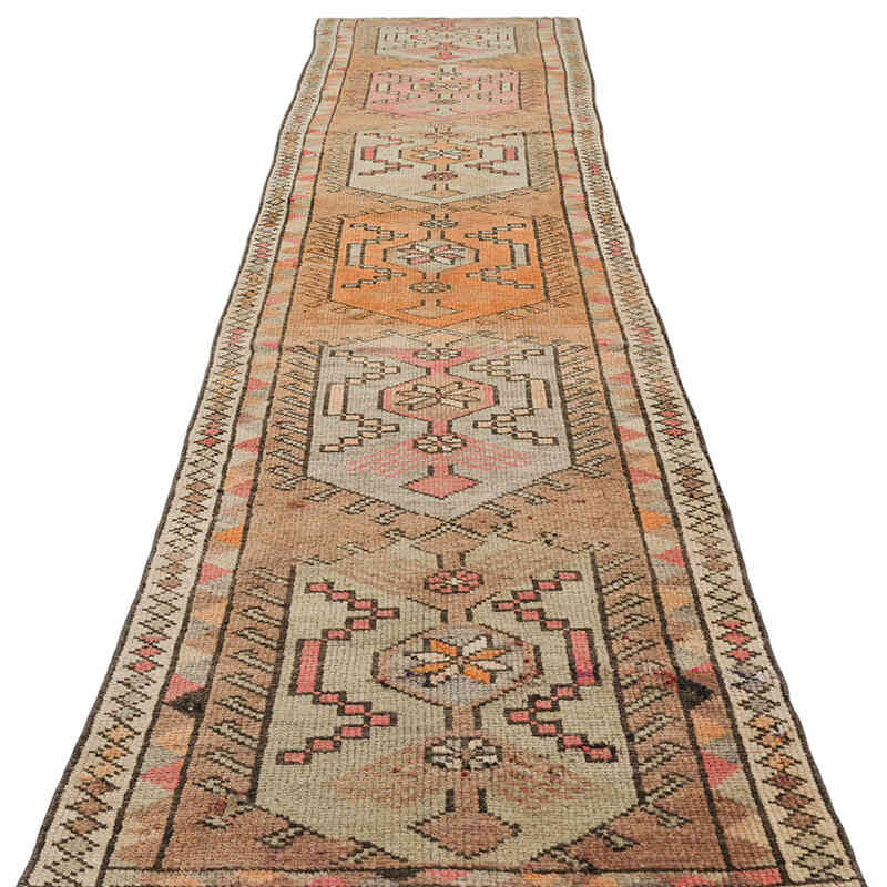 Alfombra Vintage de pasillo - 86 cm x 342 cm - K0075214