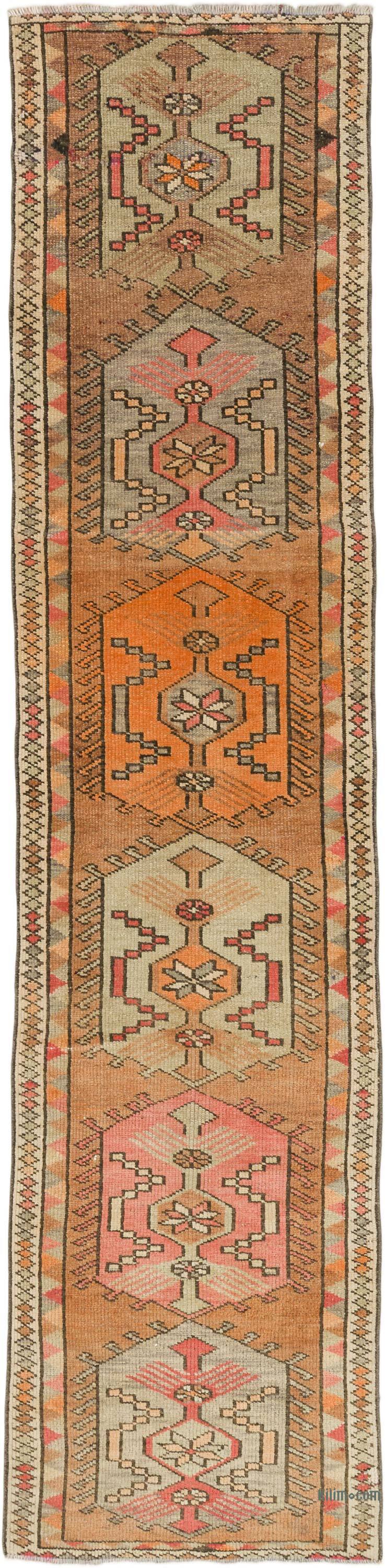 Alfombra Vintage de pasillo - 86 cm x 342 cm - K0075214