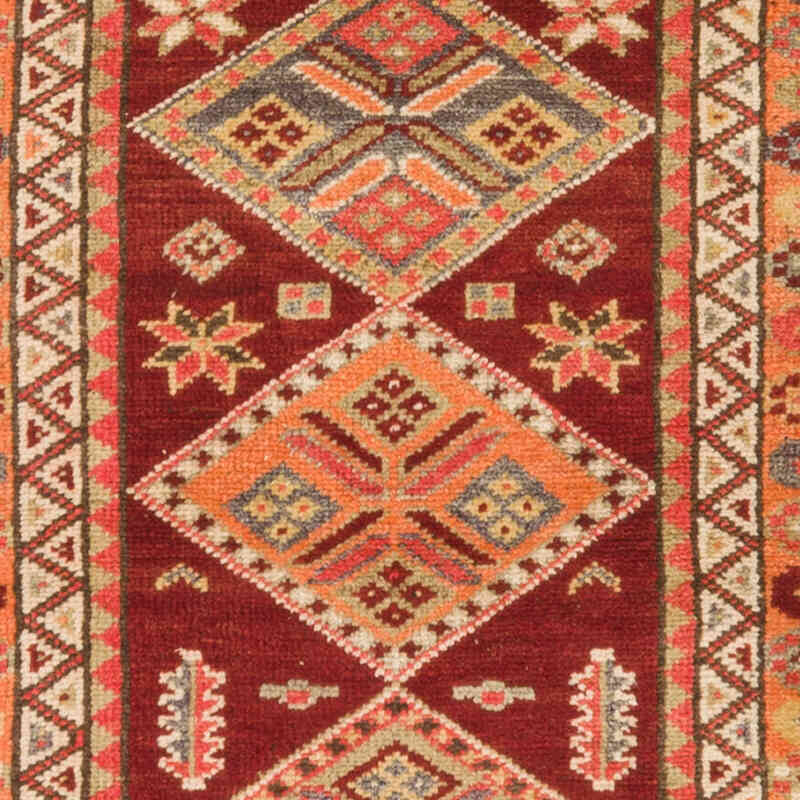 Alfombra Vintage de pasillo - 87 cm x 371 cm - K0075219