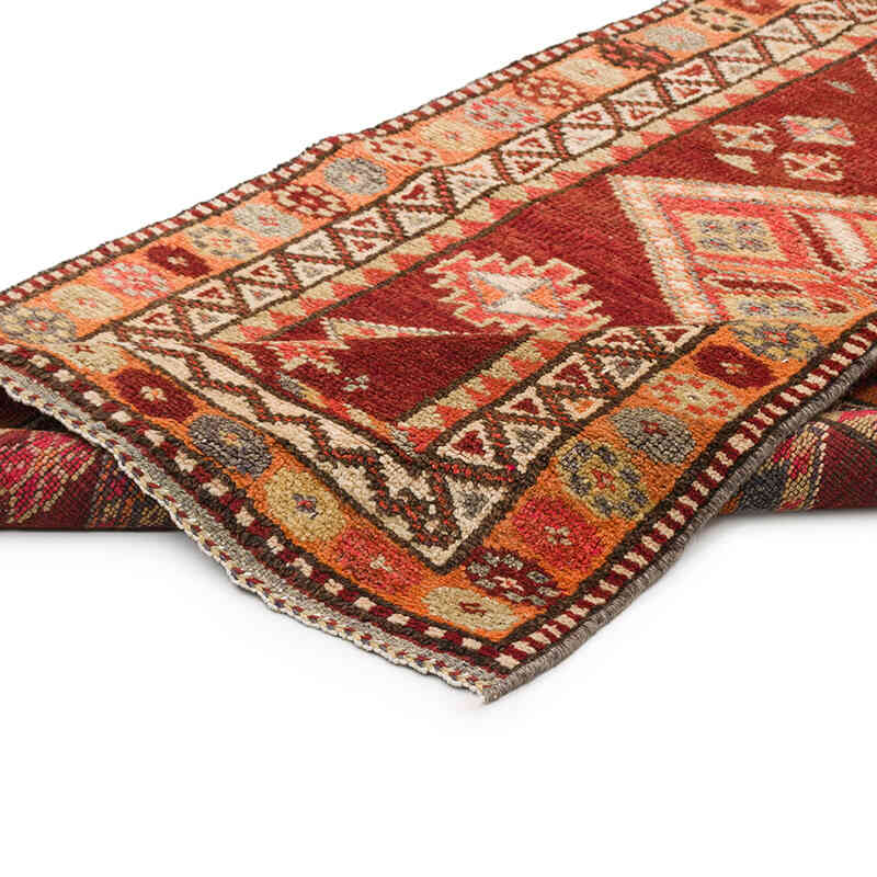 Alfombra Vintage de pasillo - 87 cm x 371 cm - K0075219
