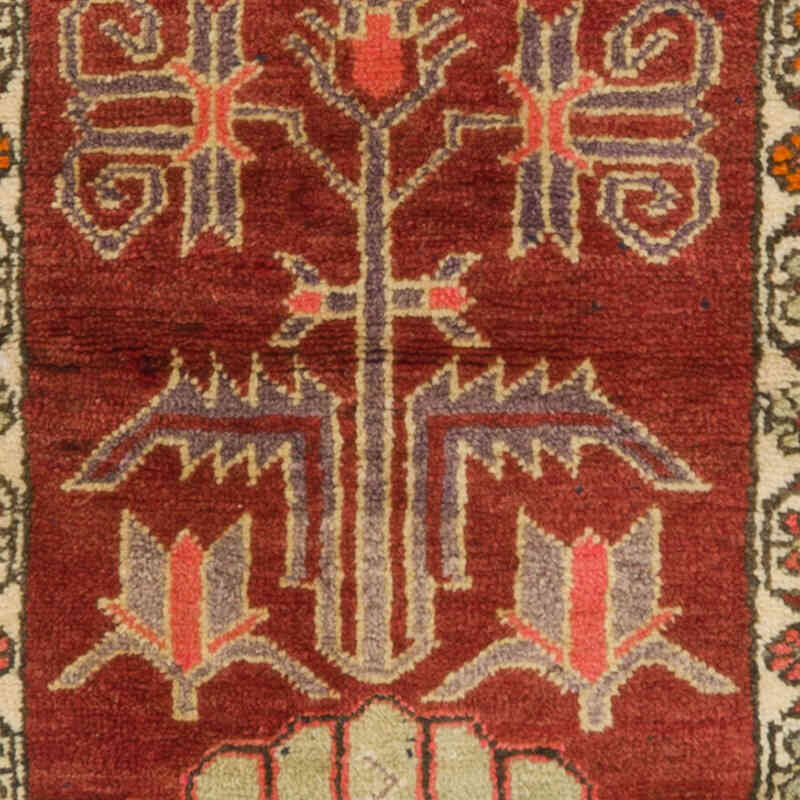 Alfombra Vintage de pasillo - 83 cm x 398 cm - K0075220