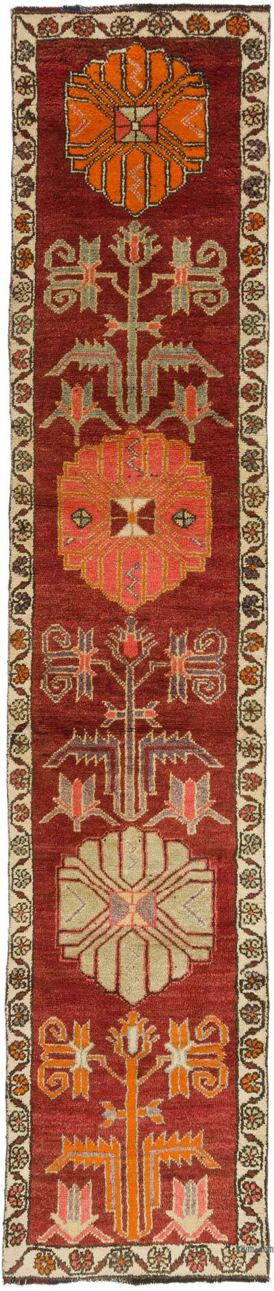 Vintage Tribal Runner Rug - 2' 9" x 13' 1" (33" x 157")
