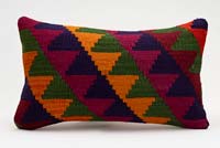 Kilim Pillow Cover - 1' 8" x 1'  (20" x 12")