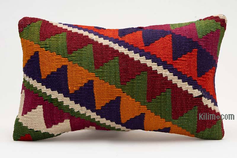 Kilim Pillow Cover - 1' 8" x 1'  (20" x 12") - K0075240