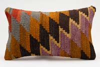 Kilim Pillow Cover - 1' 8" x 1'  (20" x 12")