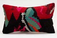 Kilim Pillow Cover - 1' 8" x 1'  (20" x 12")