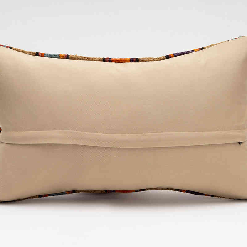 Kilim Pillow Cover - 1' 8" x 1'  (20" x 12") - K0075284