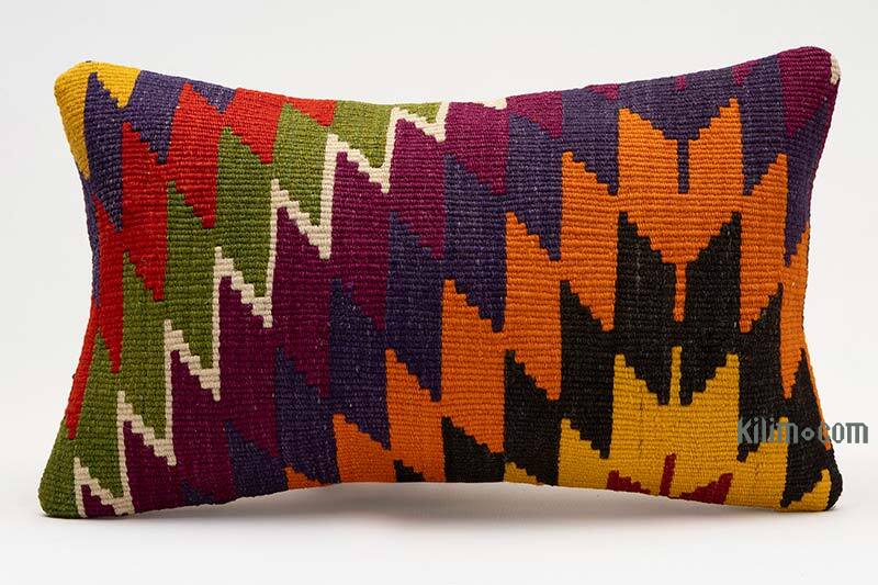 Kilim Pillow Cover - 1' 8" x 1'  (20" x 12") - K0075297