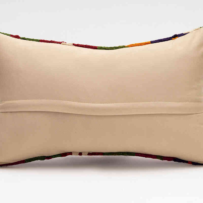 Kilim Yastık Kılıfı - 50 cm x 30 cm - K0075340