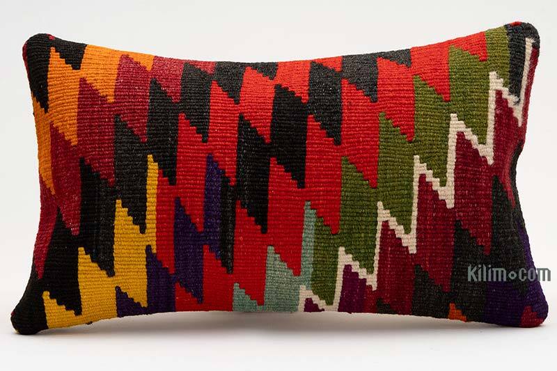 Kilim Pillow Cover - 1' 8" x 1'  (20" x 12") - K0075342