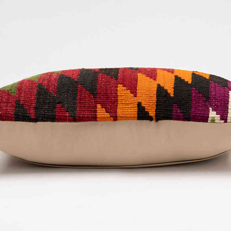 Kilim Yastık Kılıfı - 50 cm x 30 cm - K0075343