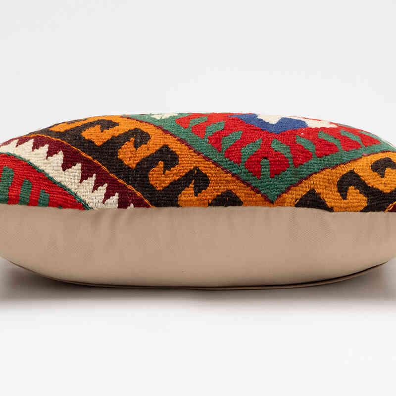 Kilim Yastık Kılıfı - 50 cm x 30 cm - K0075345