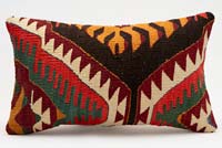 Kilim Pillow Cover - 1' 8" x 1'  (20" x 12")