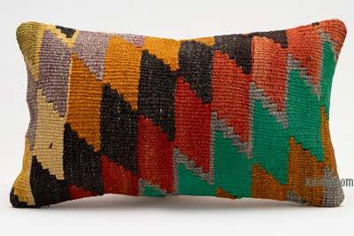 Kilim Pillow Cover - 1' 8" x 1'  (20" x 12")