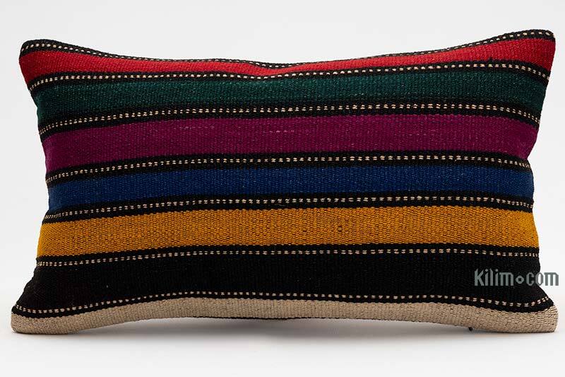 Kilim Yastık Kılıfı - 50 cm x 30 cm - K0075398