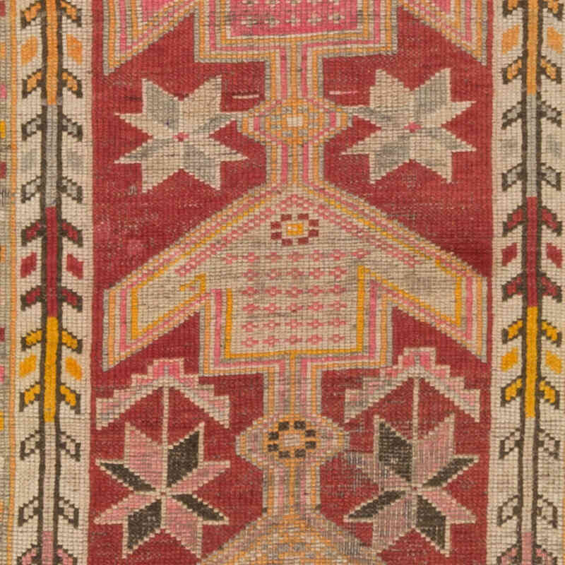 Vintage Tribal Runner Rug - 2' 10" x 12' 10" (34" x 154") - K0075418