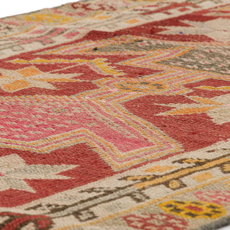 Vintage Tribal Runner Rug - 2' 10" x 12' 10" (34" x 154") - K0075418