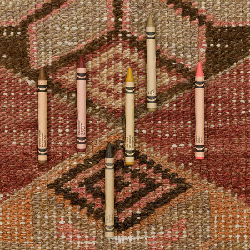 Vintage Tribal Runner Rug - 2' 9" x 12' 4" (33" x 148") - K0075419