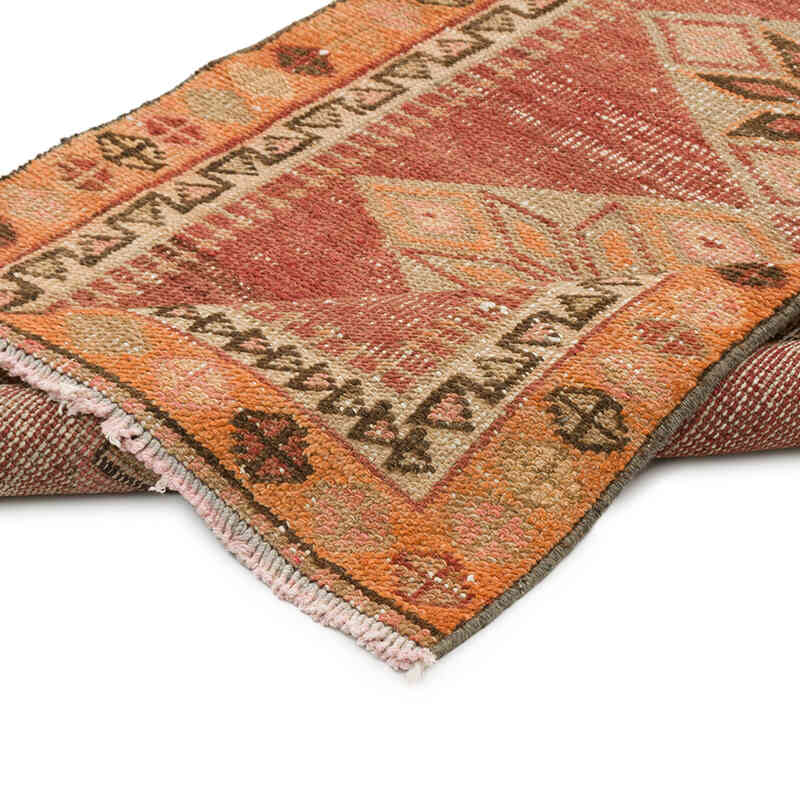 Vintage Tribal Runner Rug - 2' 9" x 12' 4" (33" x 148") - K0075419