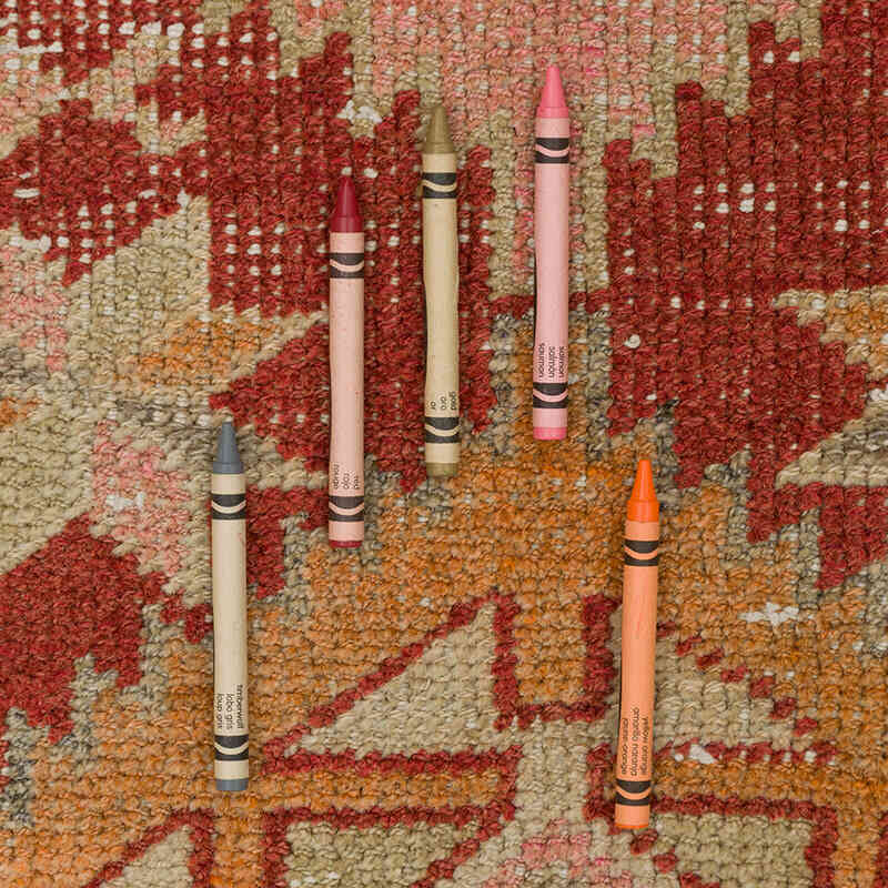 Alfombra Vintage de pasillo - 79 cm x 326 cm - K0075420