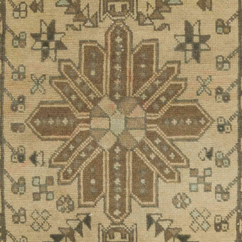 Vintage Tribal Runner Rug - 2' 6" x 12' 10" (30" x 154") - K0075421