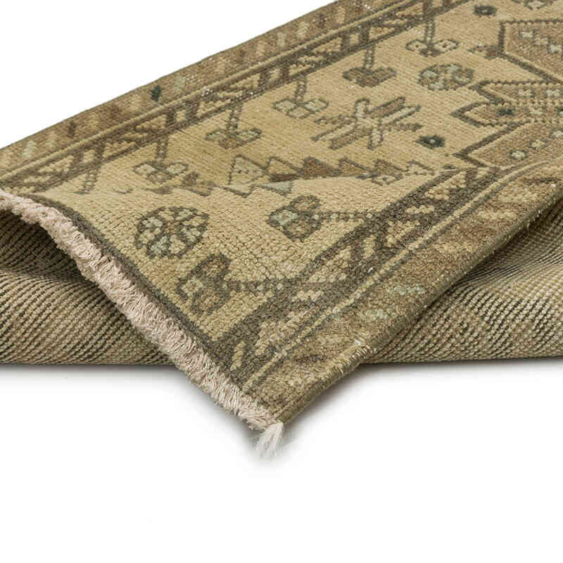 Vintage Tribal Runner Rug - 2' 6" x 12' 10" (30" x 154") - K0075421